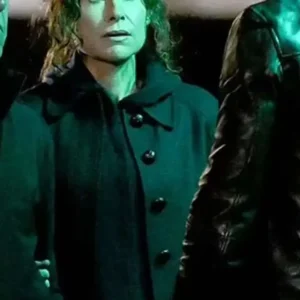 Run Away Minnie Driver Black Jacket Front Look