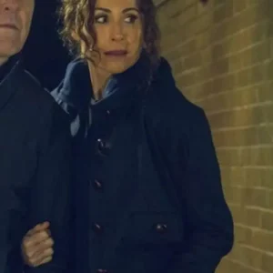 Run Away Minnie Driver Black Jacket Front Look