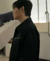 Ryu Kyung Soo Our Unwritten Seoul Black Jacket Back Look
