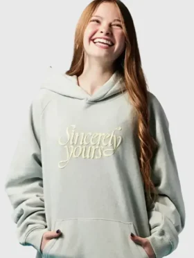 Salish Matter Sincerely Yours The Holiday Grey Hoodie Front Look