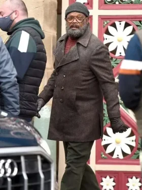 Samuel L. Jackson Secret Invasion Brown Coat