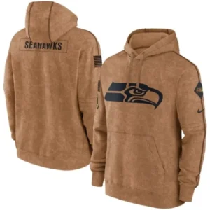 Seattle Seahawks Brown Hoodie