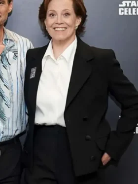 Sigourney Weaver The Mandalorian and Grogu Black Blazer