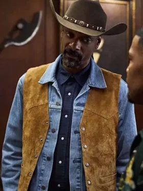 Snoop Dogg Day Shift Brown Suede Leather Vest