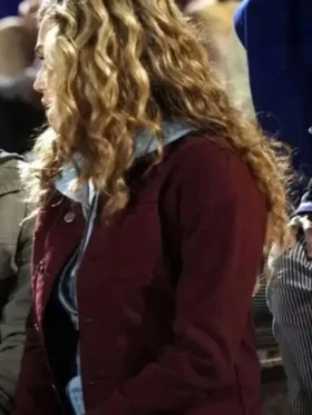 Stargirl Brec Bassinger Maroon Jacket