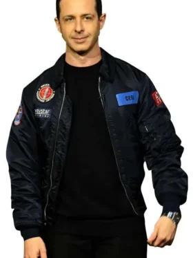 Succession Kendall Roy CEO Flight Jacket Front Look