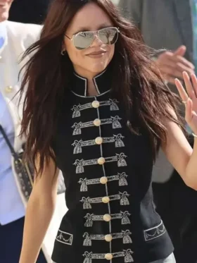 Summer 2026 Fashion Show Paris Jenna Ortega Black Vest