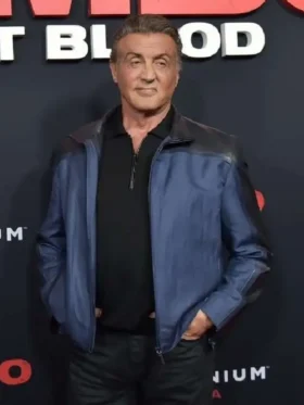 Sylvester Stallone Rambo Last Blood Premiered Jacket Front Look
