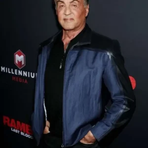 Sylvester Stallone Rambo Last Blood Premiered Jacket Front Look