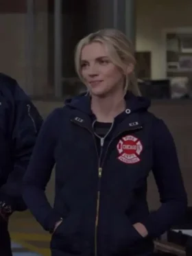 Sylvie Brett Chicago Fire S12 Blue Vest
