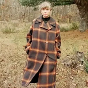 Taylor Swift Evermore Coat Front Look