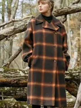Taylor Swift Evermore Coat Front Look