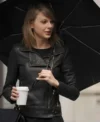 Taylor Swift Stylish Black Leather Jacket