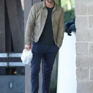 The Adam Project Ryan Reynolds Jacket Front Look