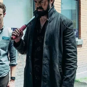 The Boys Billy Butcher Trench Coat Front Look