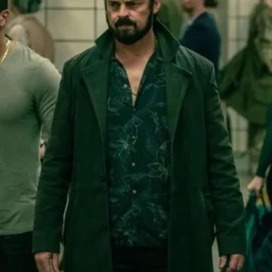 The Boys Billy Butcher Trench Coat Front Look