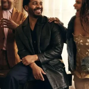 The Dutchman André Holland Black Leather Jacket