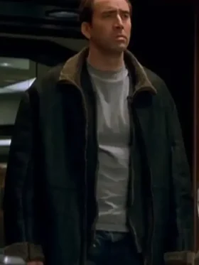 The Family Man Nicolas Cage Black Jacket Front Look