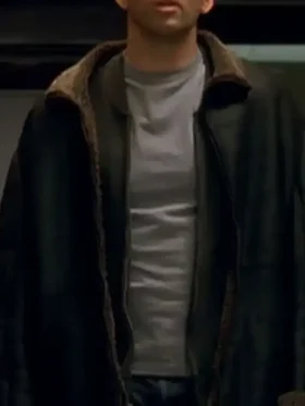 The Family Man Nicolas Cage Black Jacket Front Look
