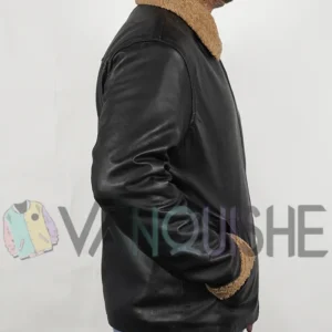 The Family Man Nicolas Cage Black Jacket Side Look