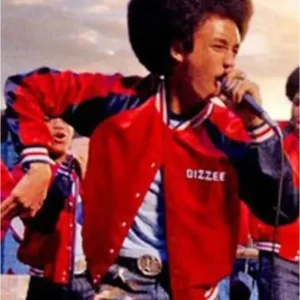 The Get Down Brothers Dizzee Red Varsity Jacket Front Look