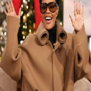 The Jennifer Hudson Show Teyana Taylor Jacket Front Look