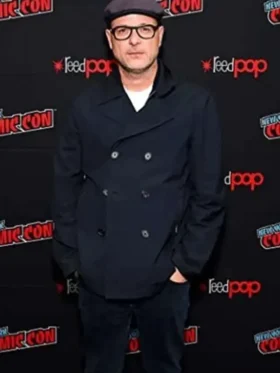 The King’s Man Premiere Events Matthew Vaughn Peacoat