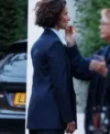 The Night Manager S02 Indira Varma Blue Blazer Back Look