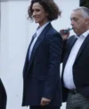 The Night Manager S02 Indira Varma Blue Blazer Front Look