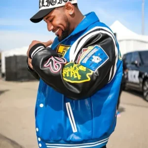 The Rolling Loud Derrick Milano Jacket Front Look