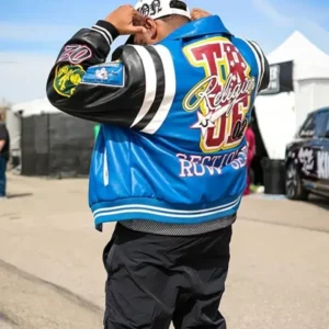 The Rolling Loud Derrick Milano Jacket Back Look