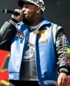 The Rolling Loud Derrick Milano Jacket Front Look