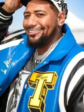 The Rolling Loud Derrick Milano Jacket Front Look