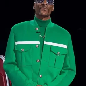The Voice S28 Snoop Dogg Green Jacket Front Look