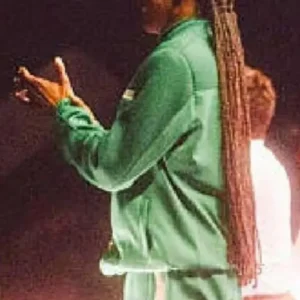 The Voice S28 Snoop Dogg Green Jacket Back look