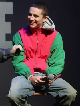 Timothée Chalamet Marty Supreme Christmas Jacket