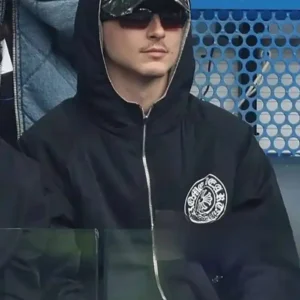 Timothee Chalamet Premier League Match Black Hoodie
