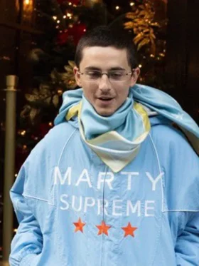 Timothée Chalamet The Tonight Show Starring Jimmy Fallon Marty Supreme Jacket