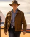 Todd Lasance NCIS Sydney Brown Cotton Jacket