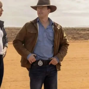Todd Lasance NCIS Sydney Brown Cotton Jacket