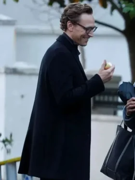 Tom Hiddleston The Night Manager Black Coat