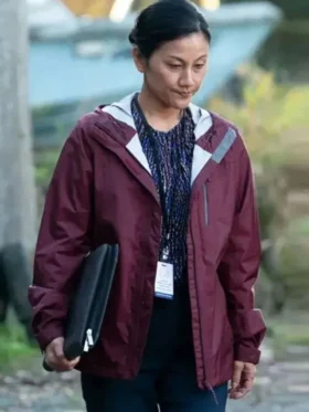 Tracker Rorelee Tio Hooded Jacket Front Look