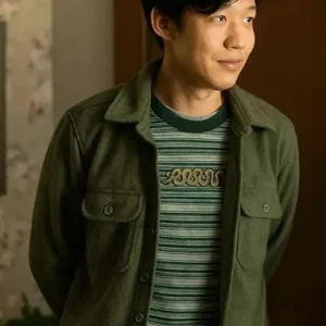 Tracker S03 Edward Fong Green Jacket Front Look