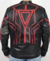 Tron Ares Jared Leto Leather Jacket Back Look