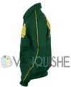Varsity 1952 Green Bay Packers Green Wool Jacket left van