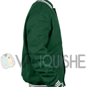 Varsity 1960 Philadelphia Eagles Green Wool Jacket Front Look