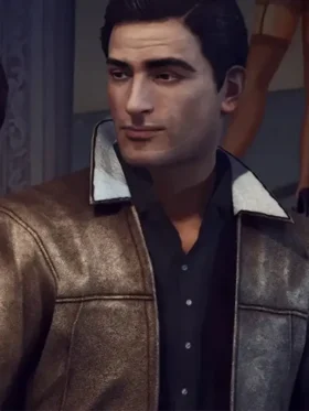 Vito Scaletta Mafia 2 Video Game Brown Jacket Front Look
