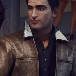 Vito Scaletta Mafia 2 Video Game Brown Jacket Front Look