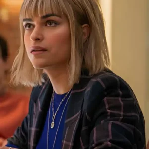 Watson S2 Eve Harlow Plaid Blazer