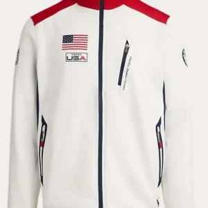 Winter Olympics Team USA 2026 Track Jacket Front Look